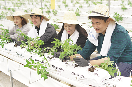 지역사회 투자 및 기여도 이미지