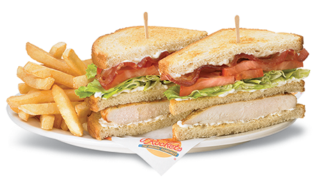 치킨 클럽 샌드위치