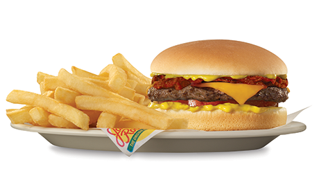 칠리치즈 햄버거