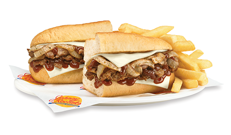 BBQ 필리 치즈 스테이크